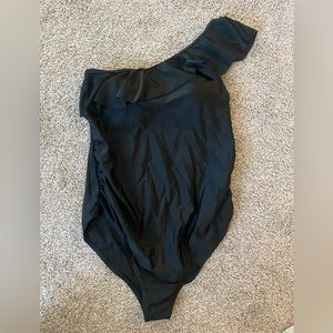 MotherHood Maternity Black swim suit medium